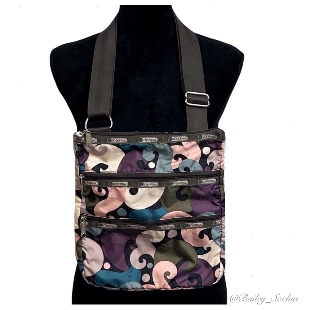 LeSportsac Kasey 3 Zip Crossbody